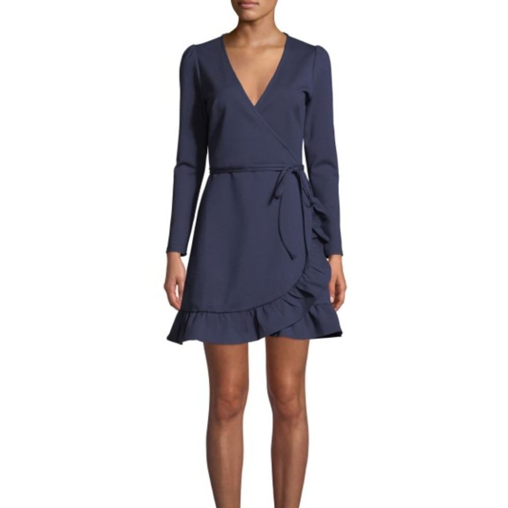 Donna Mizani Kira Navy Mini Dress NWT Sz L